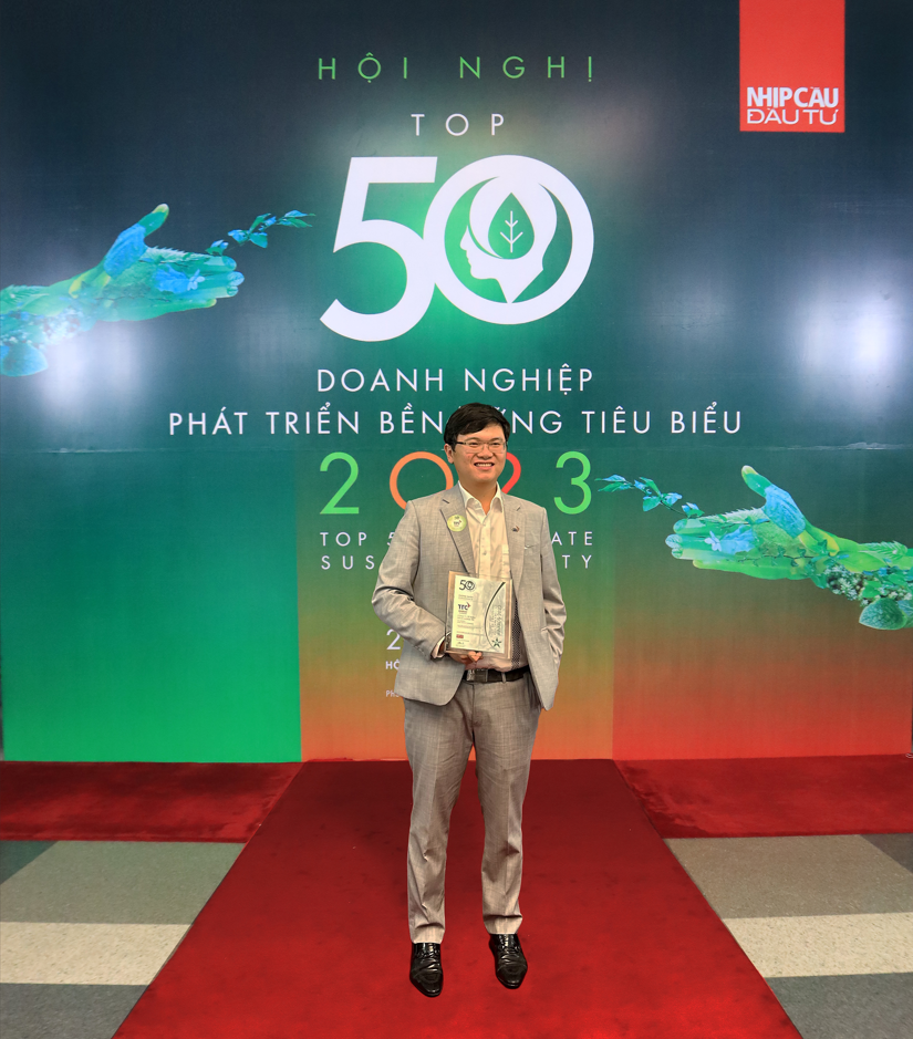 TTC ENERGY ĐẠT GIẢI THƯỞNG “TOP 50 DOANH NGHIỆP PHÁT TRIỂN BỀN VỮNG TIÊU BIỂU” 2023